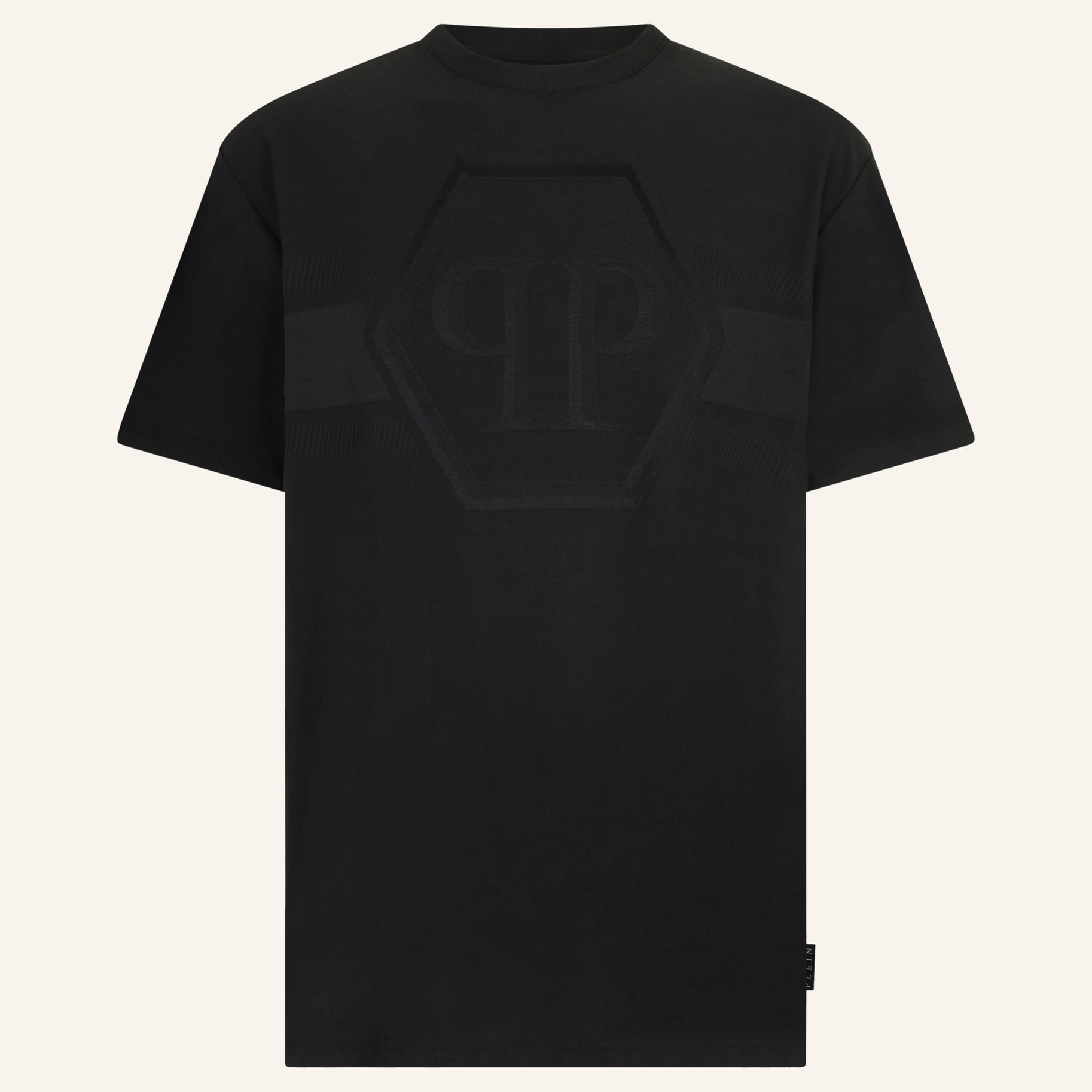 PHILIPP PLEIN Camiseta Cuello Redondo Ss HEXAGON