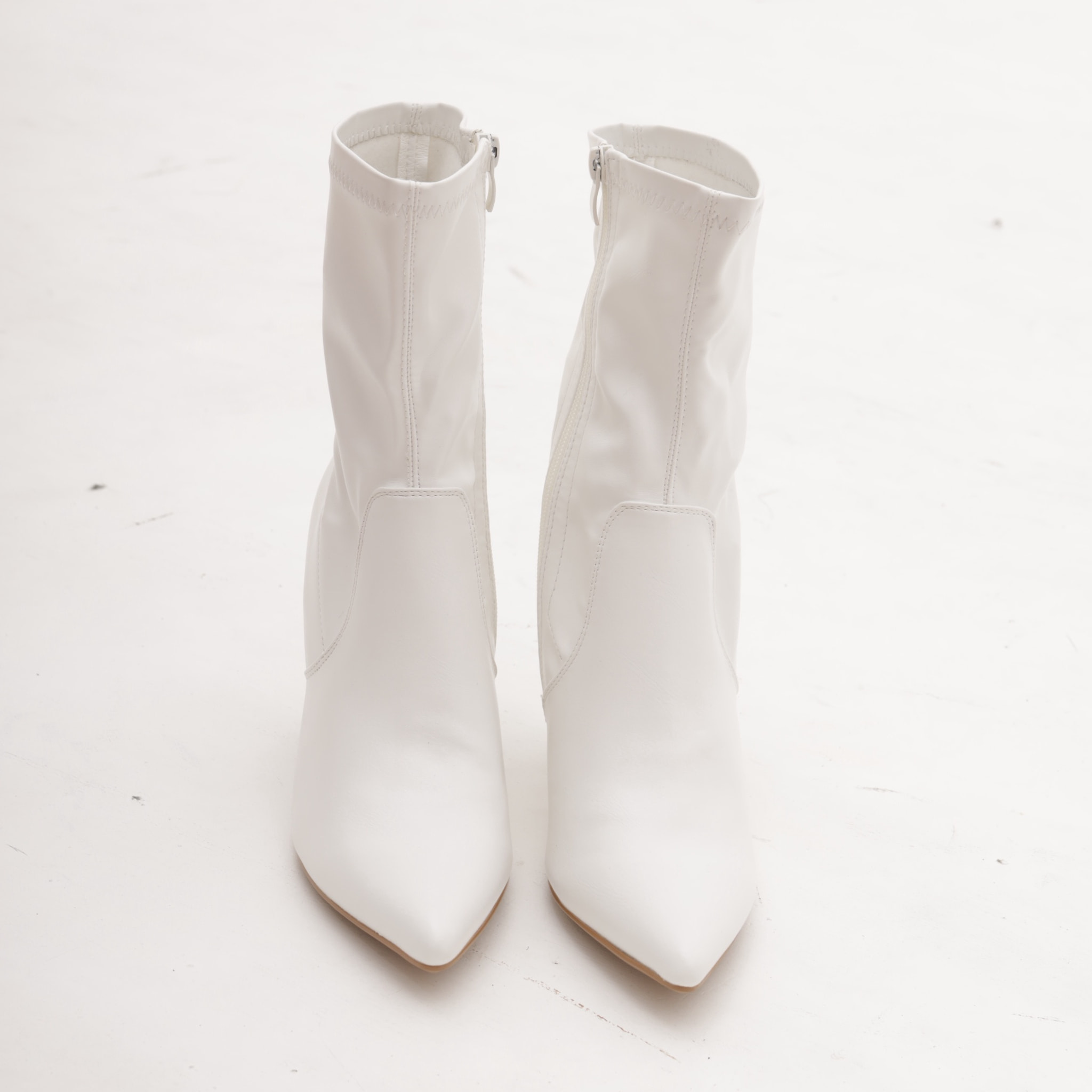 TRONCHETTO ELASTICIZZATO BIANCO