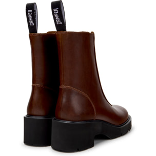 Botines - CAMPER Milah - Marron - Piel lisa