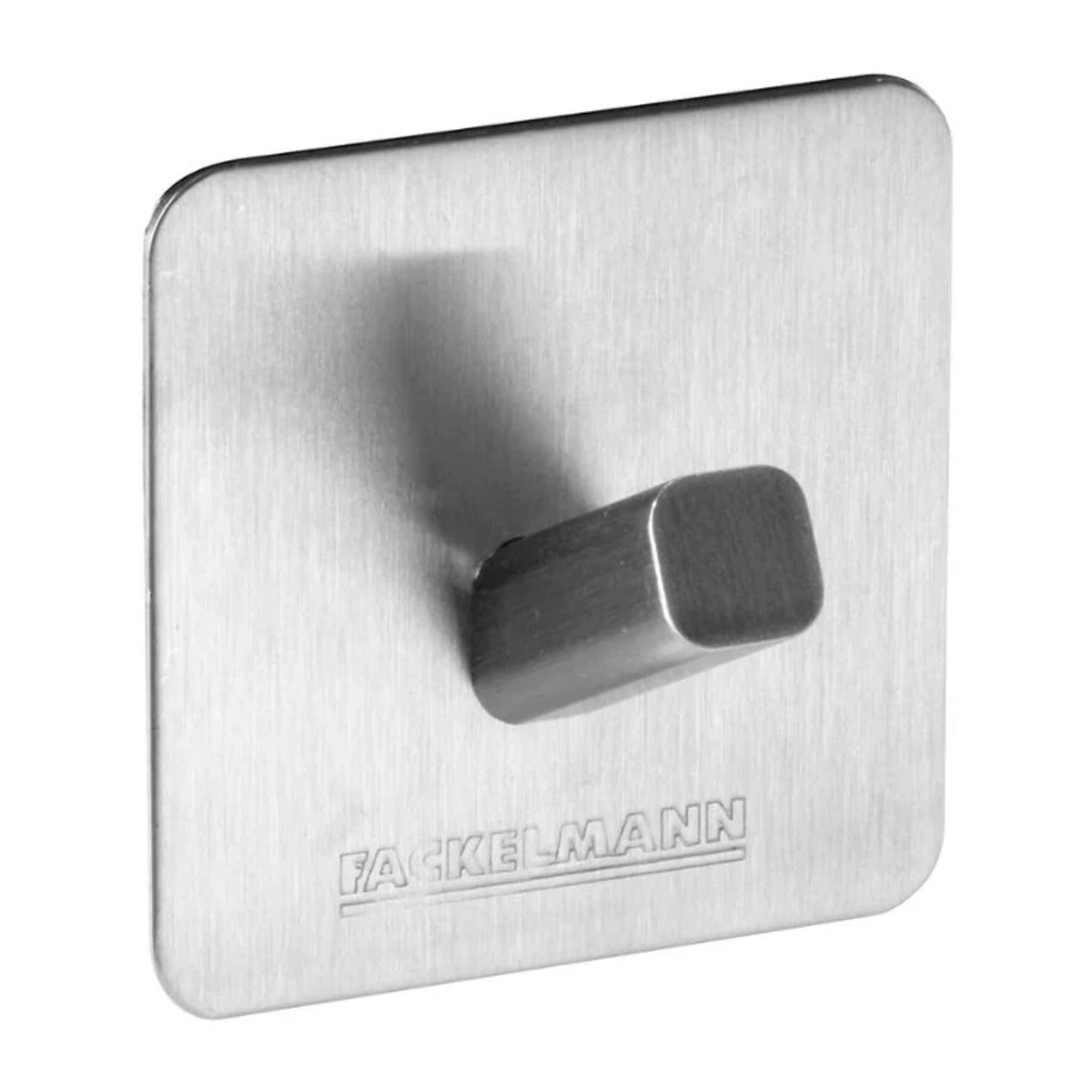 Crochet mural adhésif carré 5 x 5 cm Fackelmann Tecno