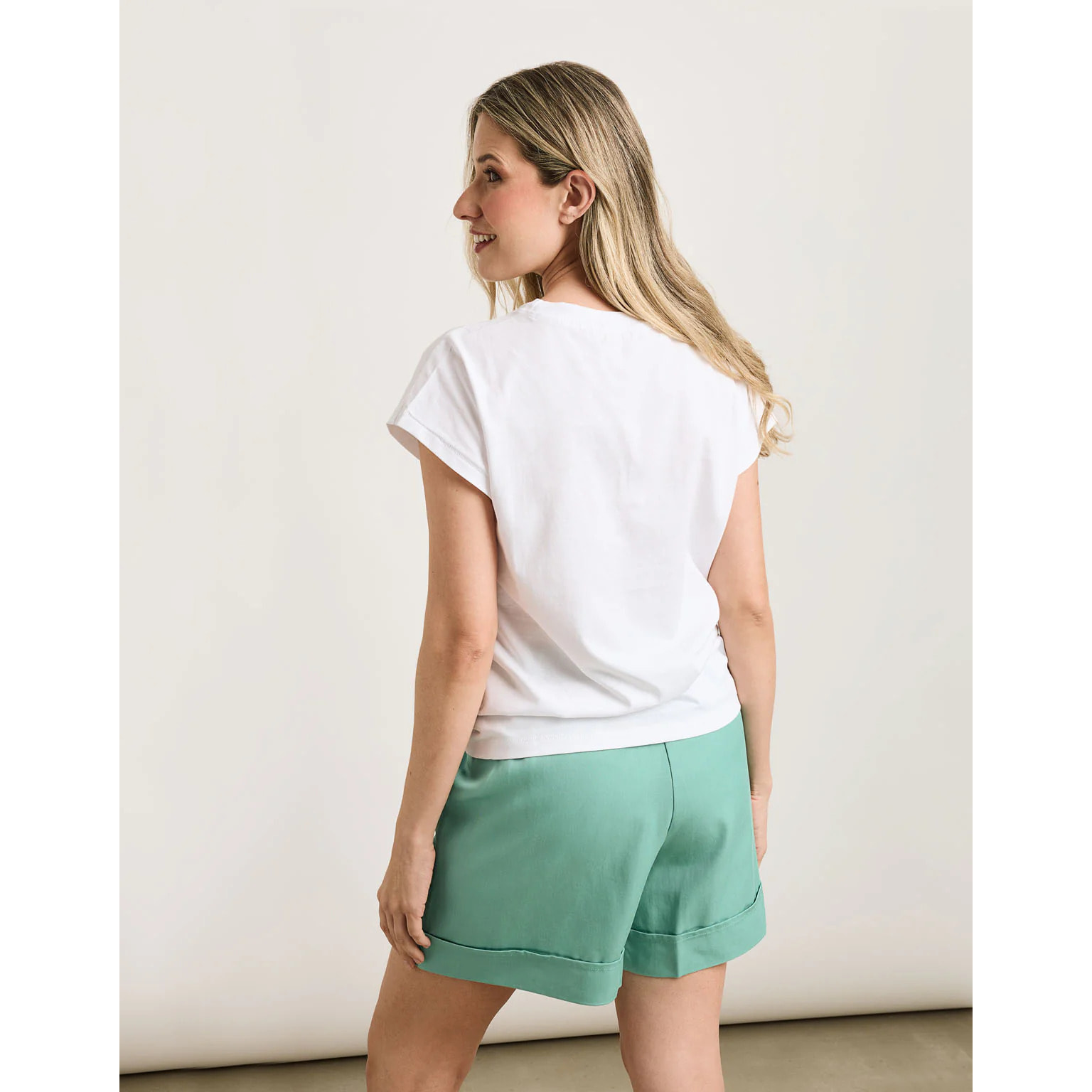 Camiseta Manga Corta Blanco - Nolix