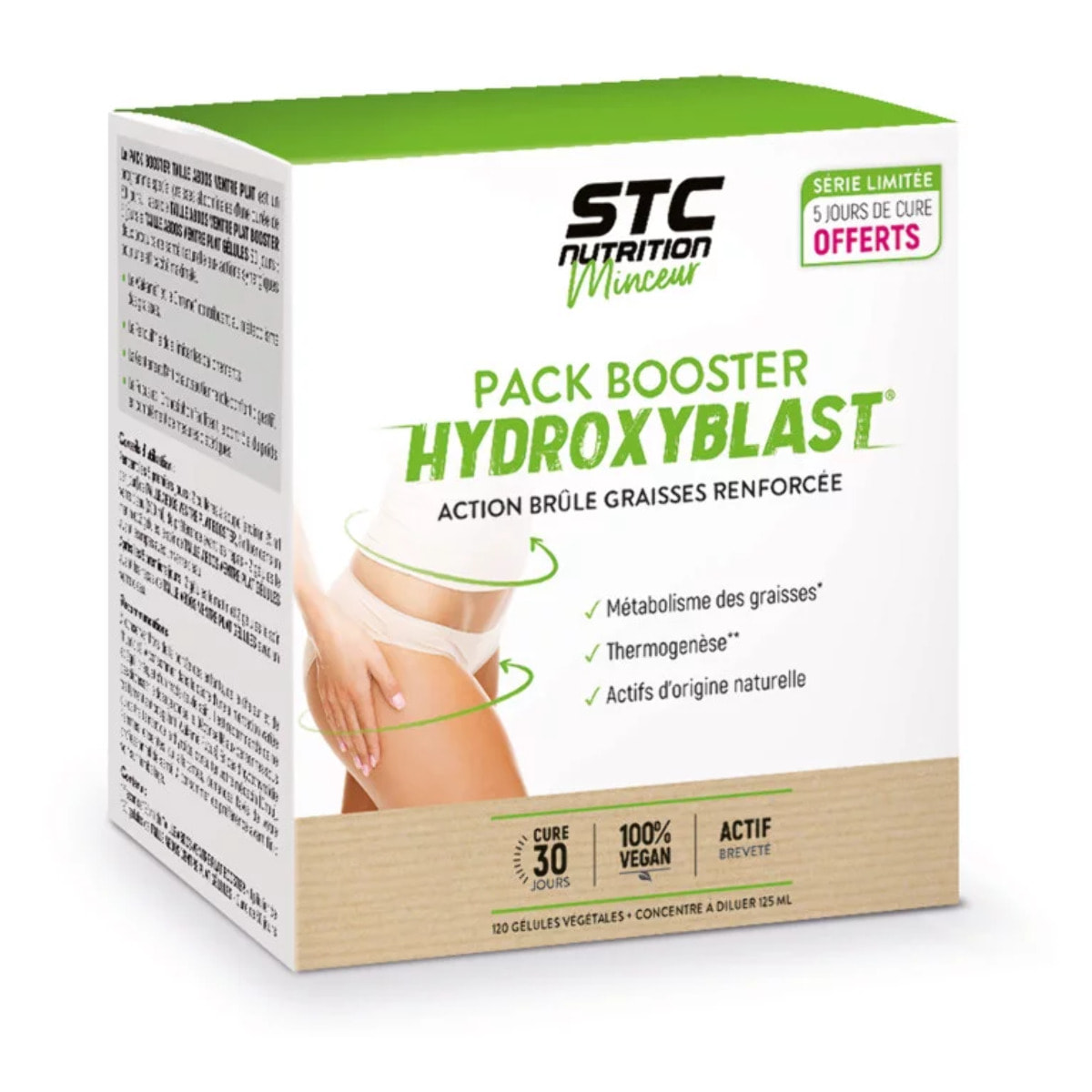 Pack Booster Hydroxyblast® - Complément alimentaire minceur - Aide à drainer, détoxifier, brûler les graisses - Pour une perte de poids rapide - Programme 30 jours