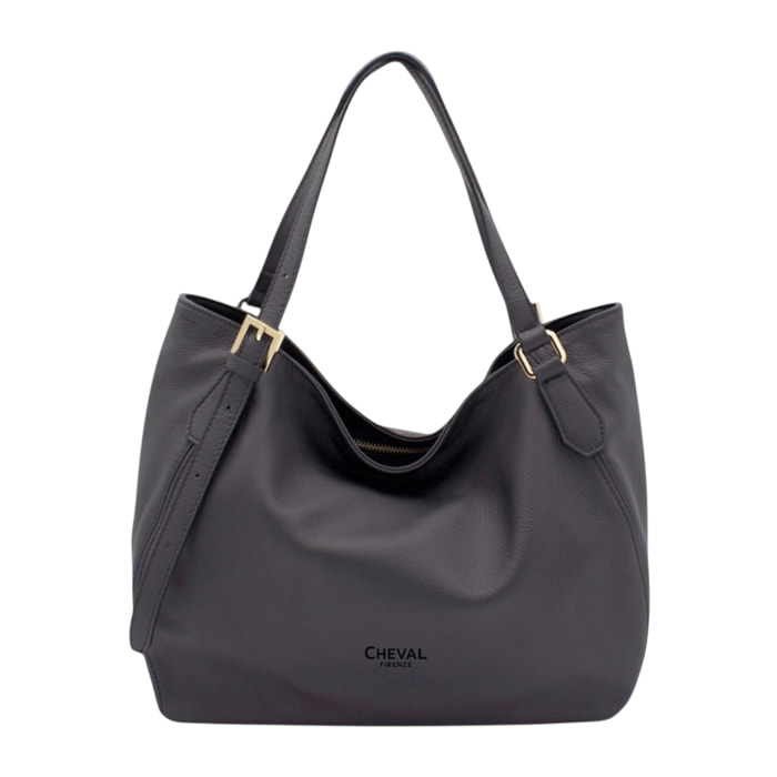 Borsa a spalla Cheval Firenze Alba Nero