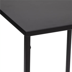 Tables gigognes "Gota" - métal - noir