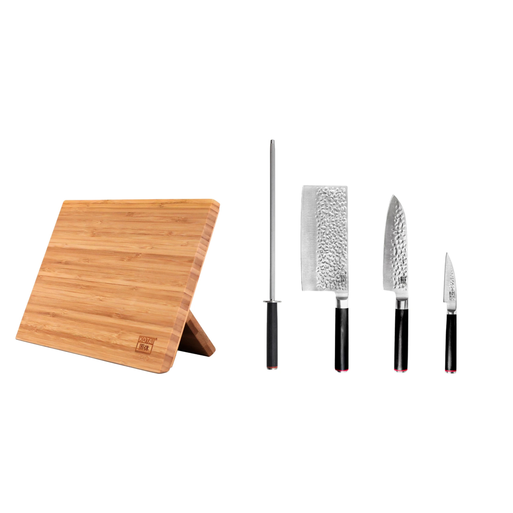 Set asiatique de couteaux (5 pièces) - Collection Pakka