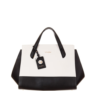 Bolso shopper ByByblos blanco/negro