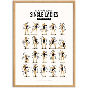 Affiche - single ladies - Nour Tohme