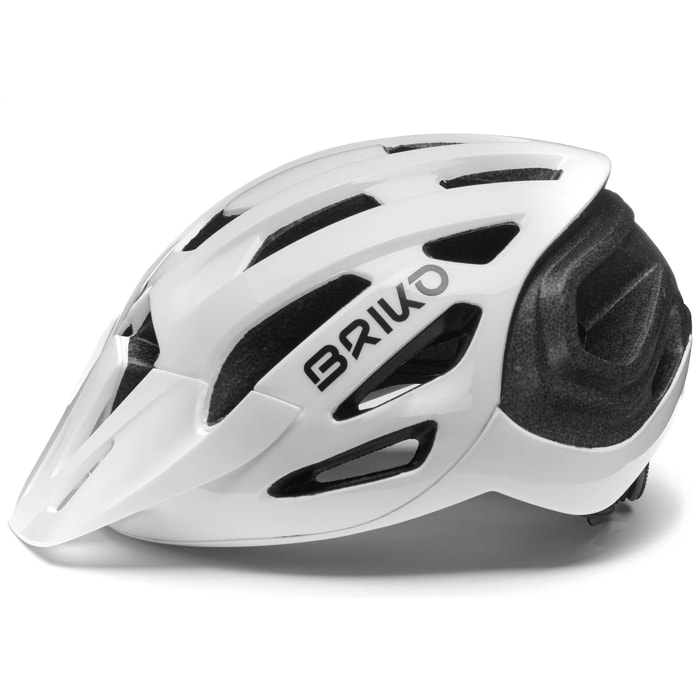 Caschi Briko Uomo Donna Bianco Sismic X