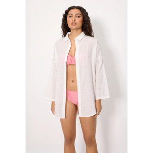 T-shirt a maniche lunghe Bianco