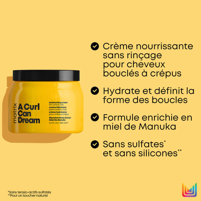 A Curl Can Dream - Crème Hydratante Sans Rinçage