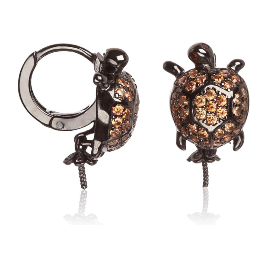 Pendientes Lancaster Mujer JLA-EAR-TURTLE-4