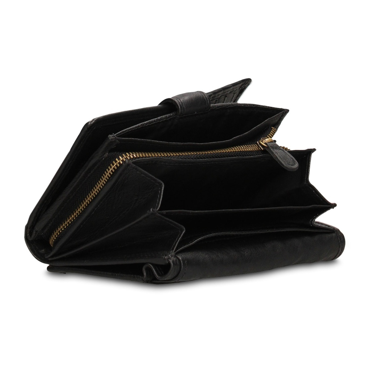 Portafoglio uomo in vera pelle - Modello Novara Lux - Casual - 15.0 x 10.0 x 3.0 cm