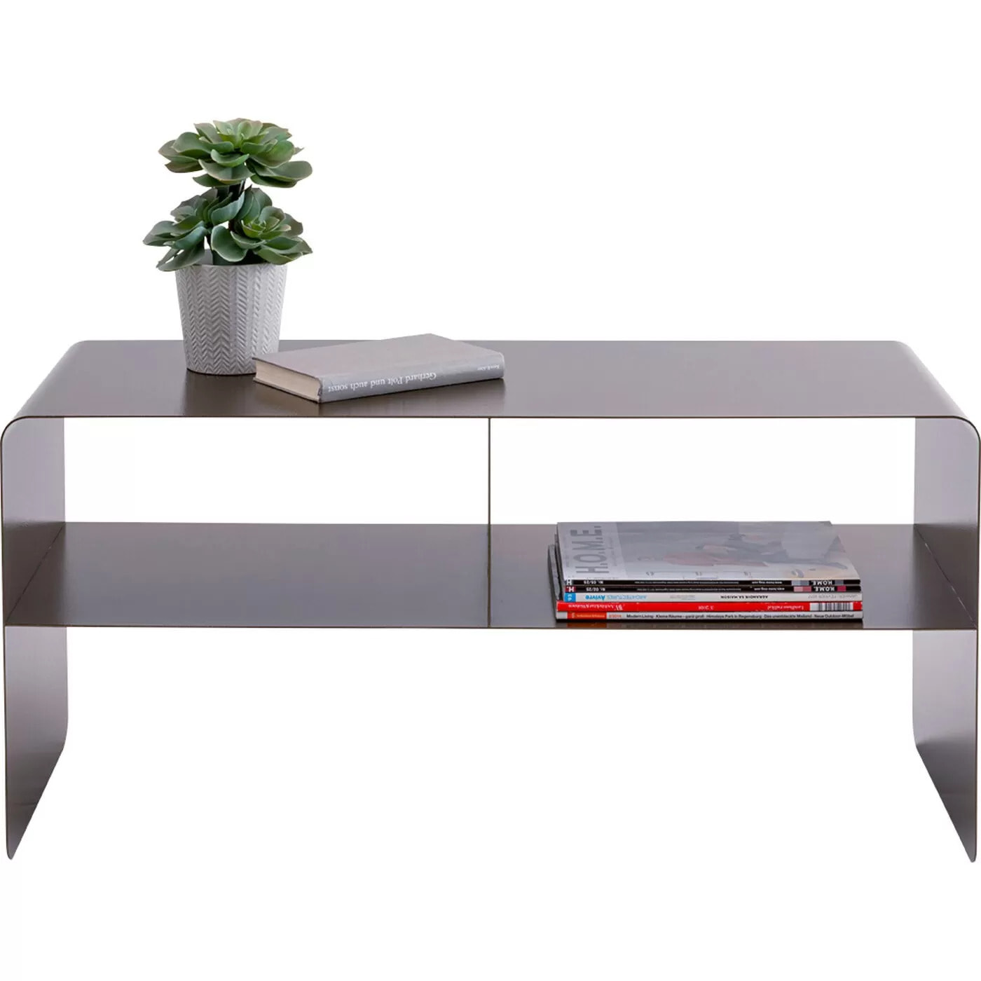 Meuble TV Lounge 90x37cm bronze Kare Design