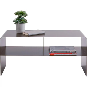 Meuble TV Lounge 90x37cm bronze Kare Design