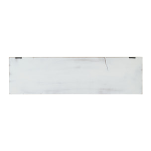 J-Line Objet Mural Poisson Blanchi - bois - naturel