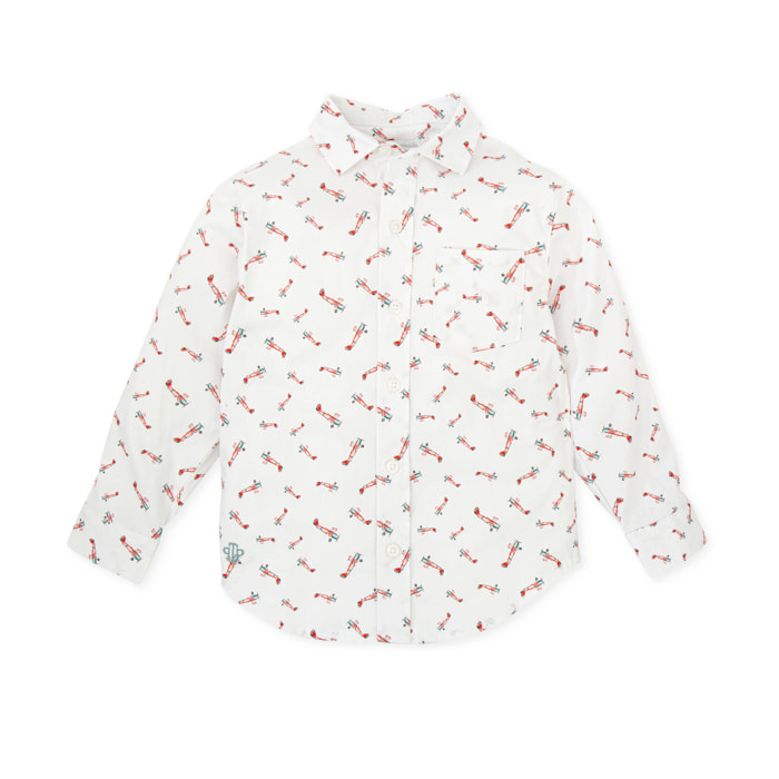 Camisa - - Blanco Óptico