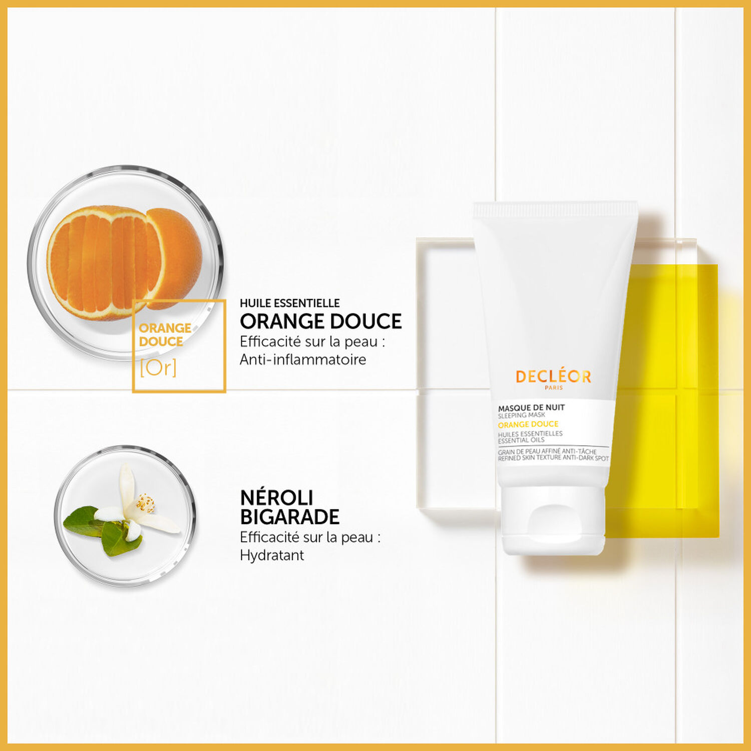 Orange Douce - Masque de Nuit Anti-Tâche 50 ml