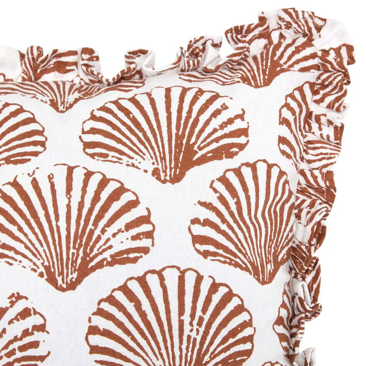 Coussin Oceania 38x58cm terracotta