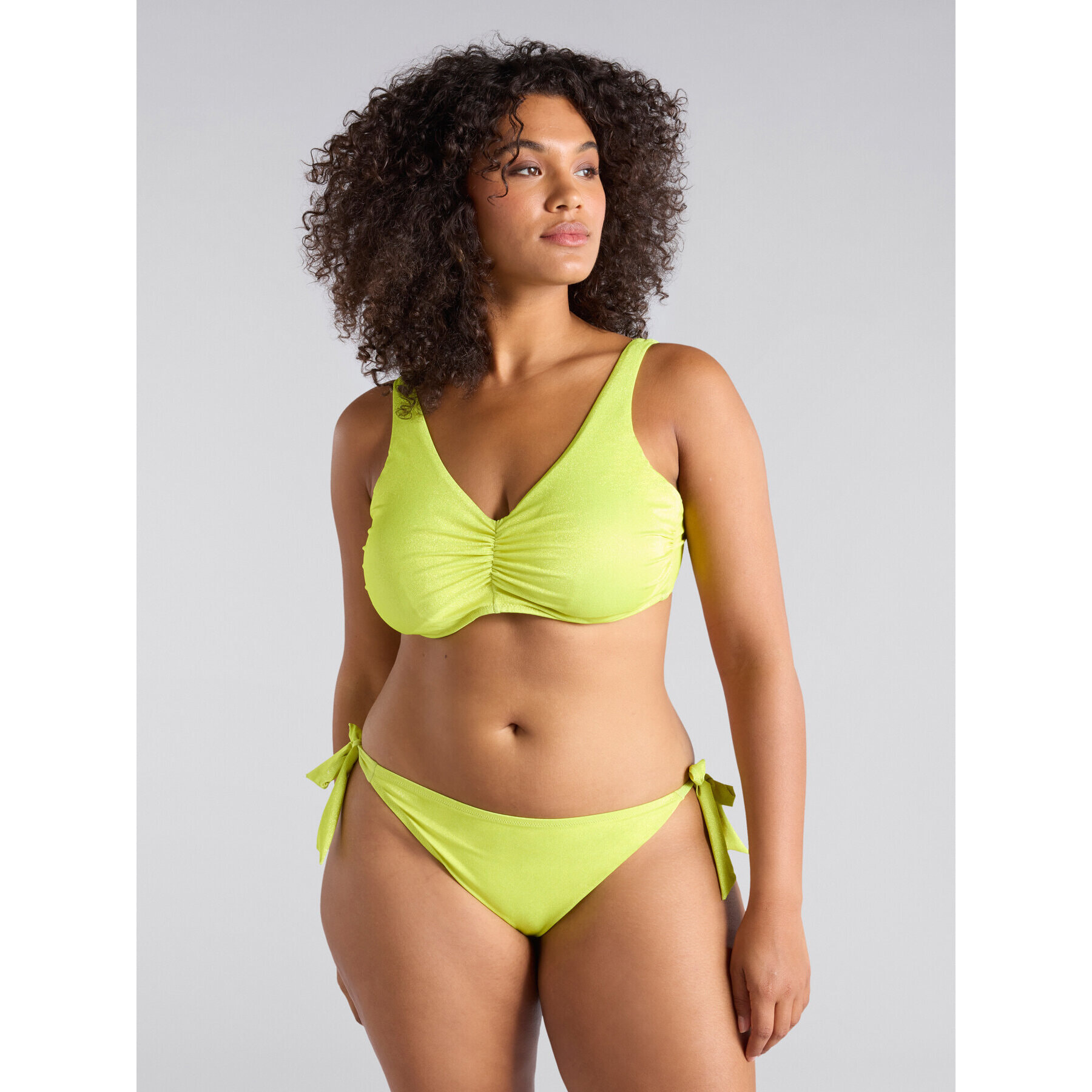 Fiorella Rubino - Bikini con lazos - Amarillo