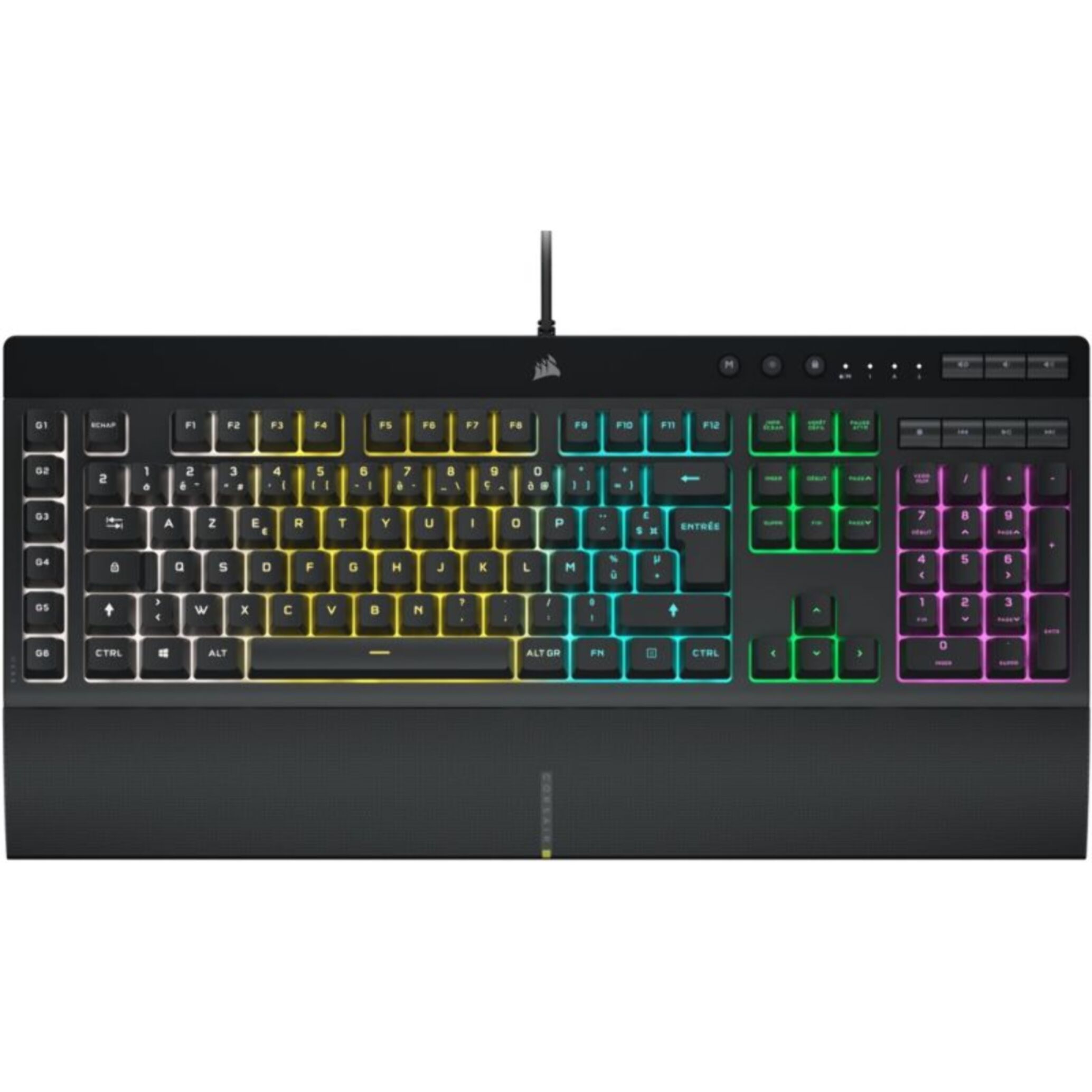 Clavier gamer CORSAIR K55 RGB Pro