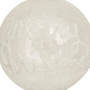 BDN VERRE 90MM MERRY XMAS BLC