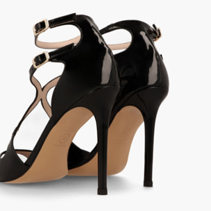 SANDALIAS NEGRAS WARIDE