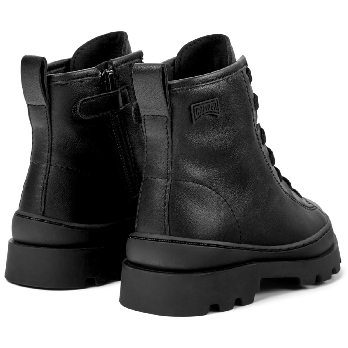 CAMPER Brutus - Botines Negro Infantil Unisex