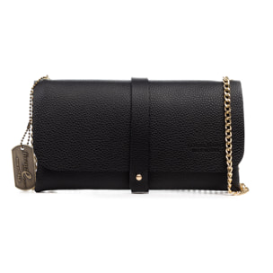 Ardea bolso de bandolera mujer. Piel auténtica acabado Dollaro.