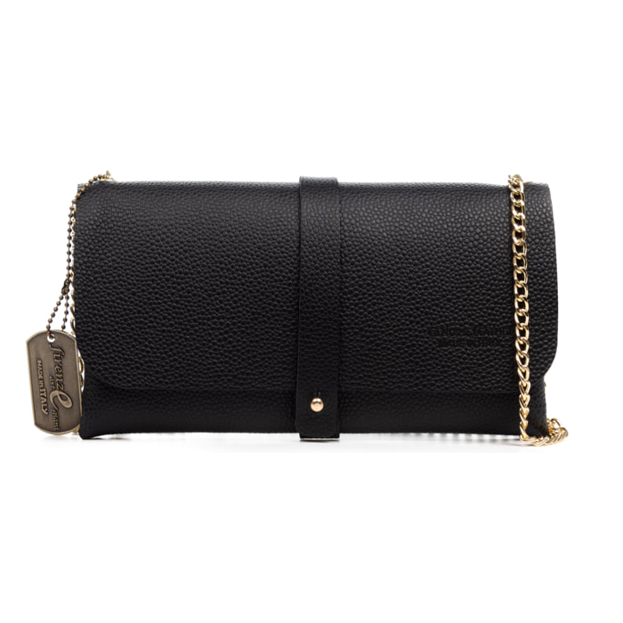 Ardea bolso de bandolera mujer. Piel auténtica acabado Dollaro.