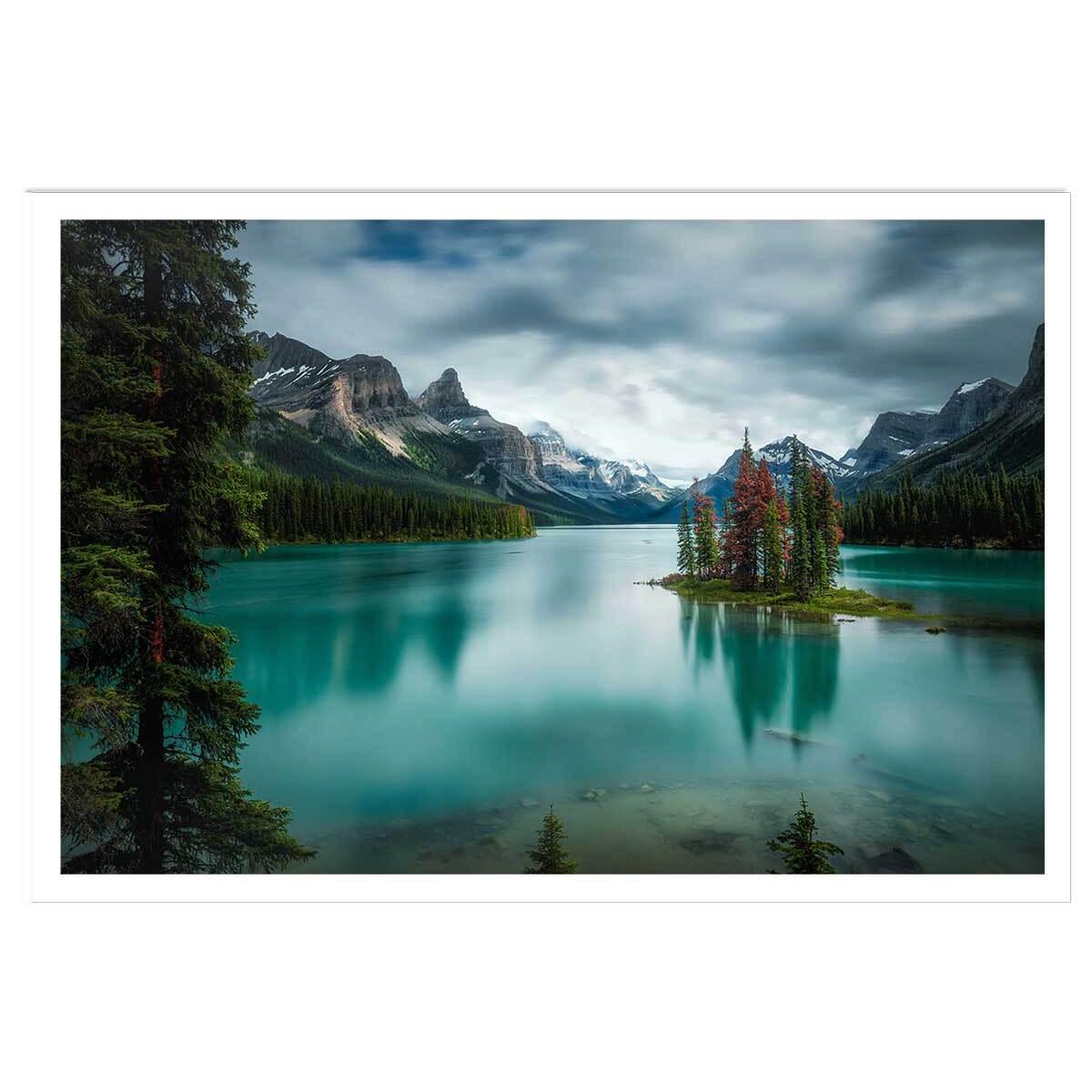 Affiche paysage du Canada, Lac de Banff Affiche seule