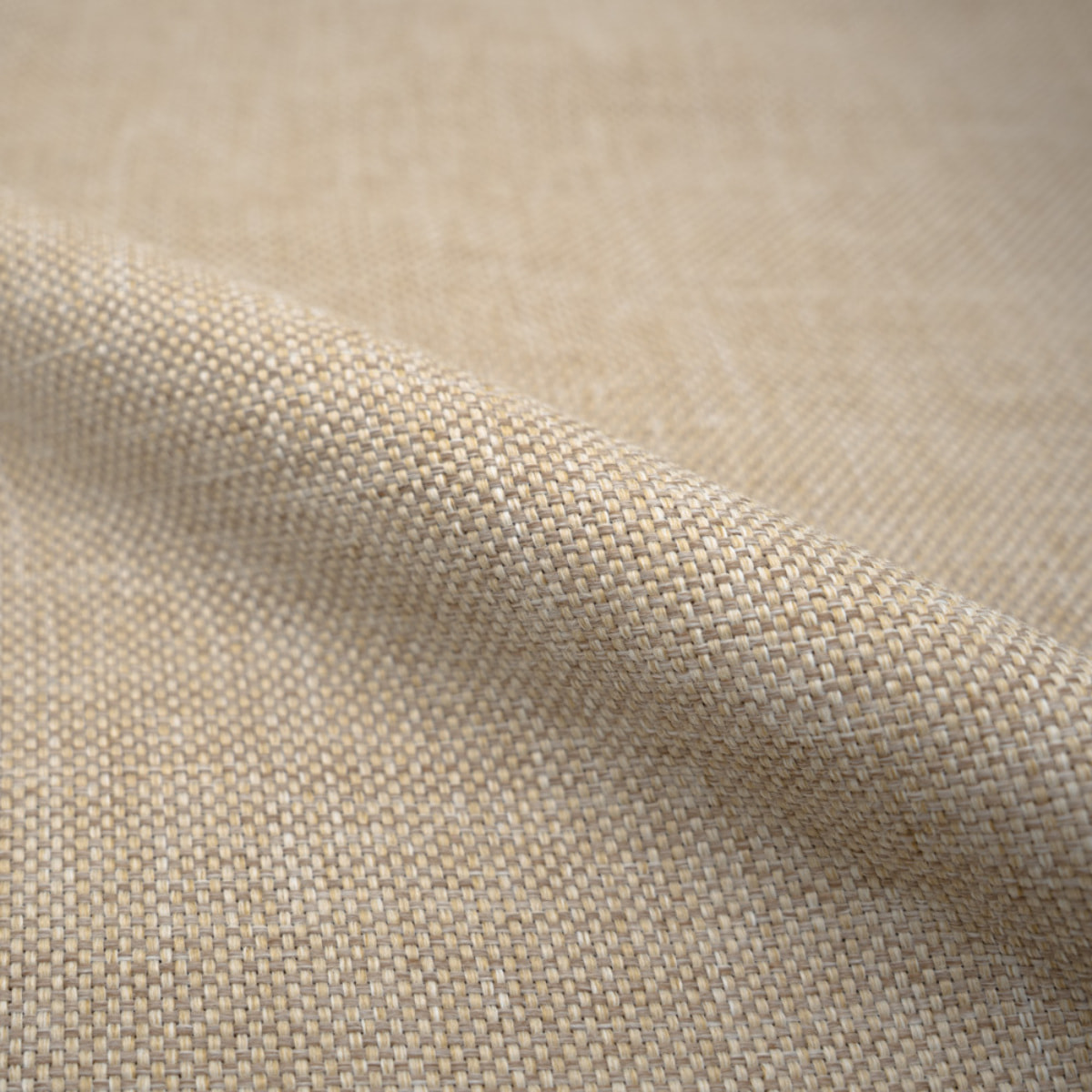 Canapé de jardin 3 places en métal et tissu beige - Wilo