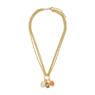 Collar Zalya acabado oro amarillo 18k