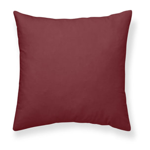 Taie d'oreiller Rouge Uni