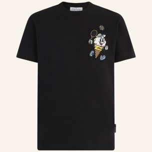 PHILIPP PLEIN Camiseta de cuello redondo y manga corta