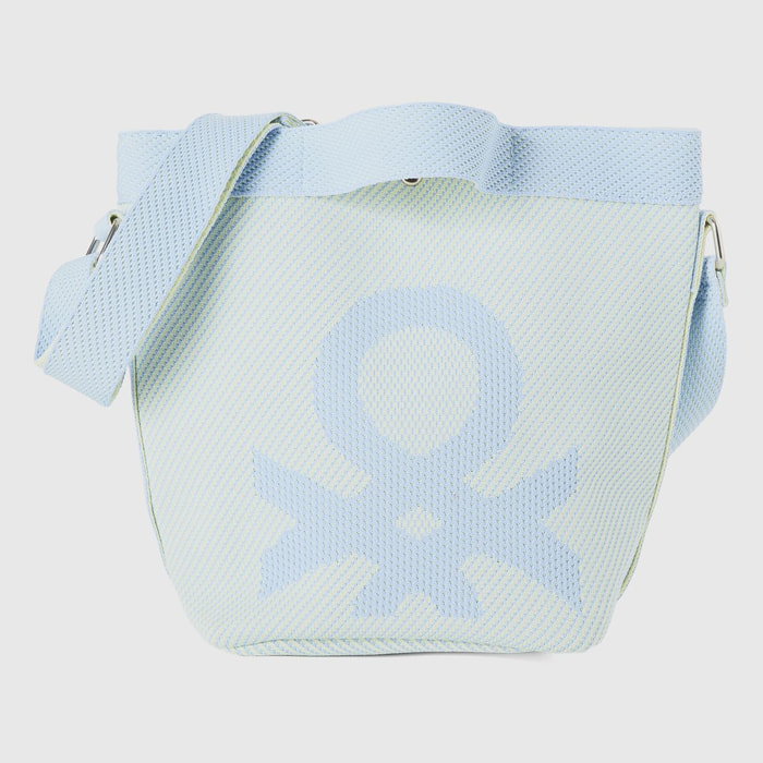 Bolso shopper - celeste