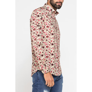 CAMICIA SLIM FIT IN POPELINE STRETCH