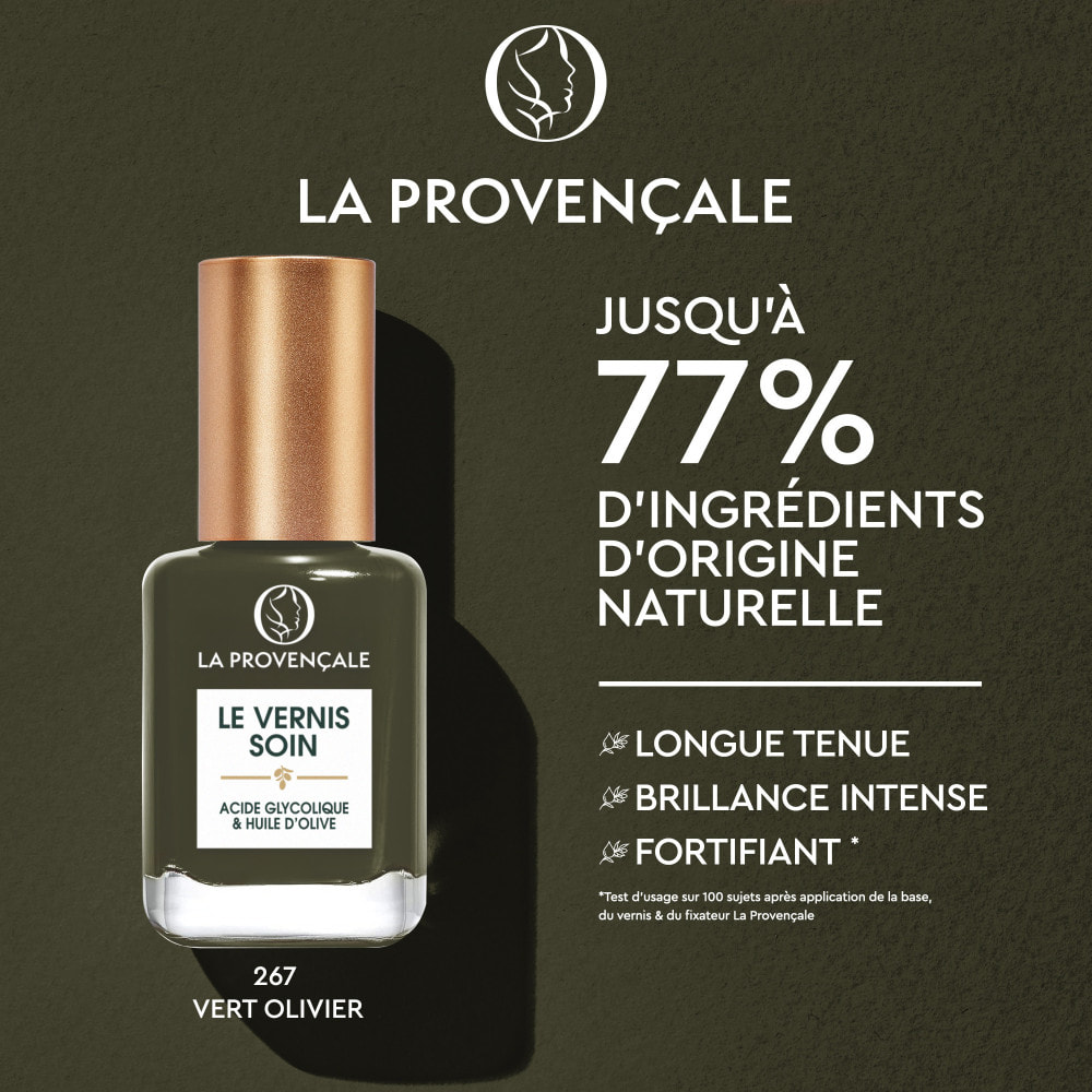 La Provençale Le Vernis Soin Longue Tenue Vert Olivier