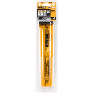 Coffret 6 lames scie sabre - DEWALT - DT2440L-QZ