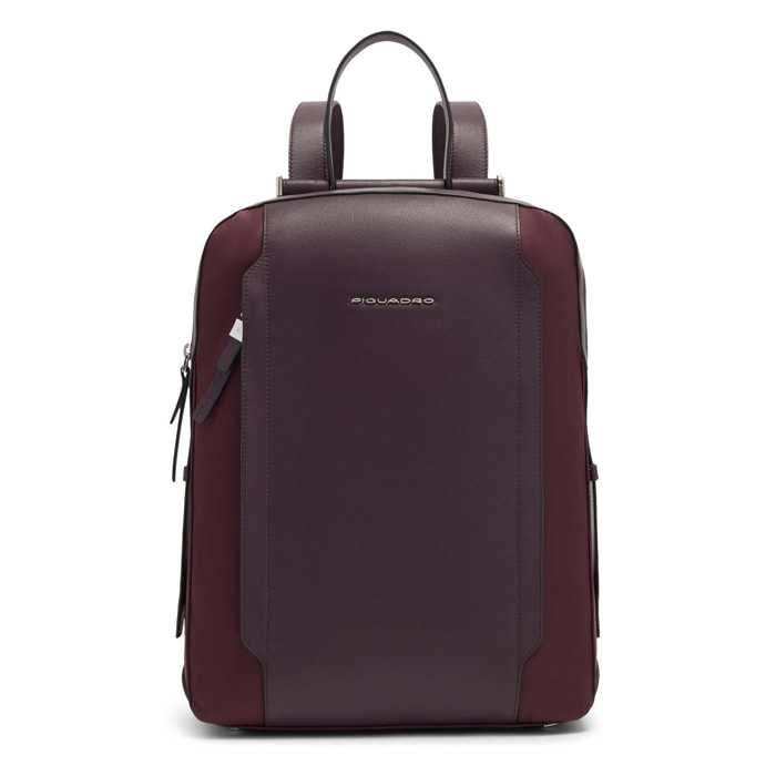 Piquadro Zaino donna porta pc 14" in tessuto riciclato
