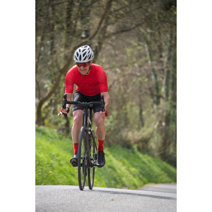 Calcetines de ciclismo ECOON modelo Marsous en color Rojo