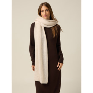 Oltre - Sciarpa lunga misto mohair - Bianco