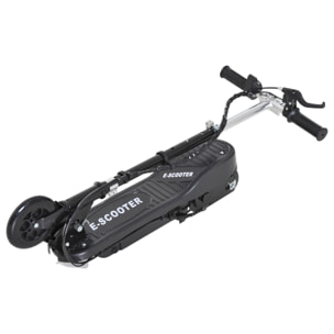 Patinete Eléctrico Plegable Acero PP 74x36x73-91cm Negro