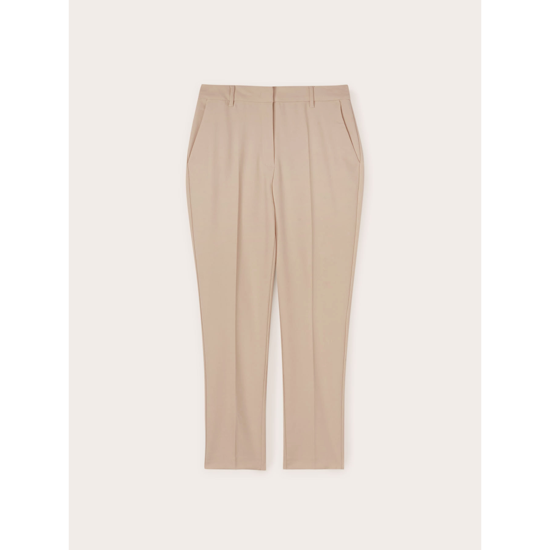 Motivi - Pantaloni regular in tessuto tecnico - Bianco