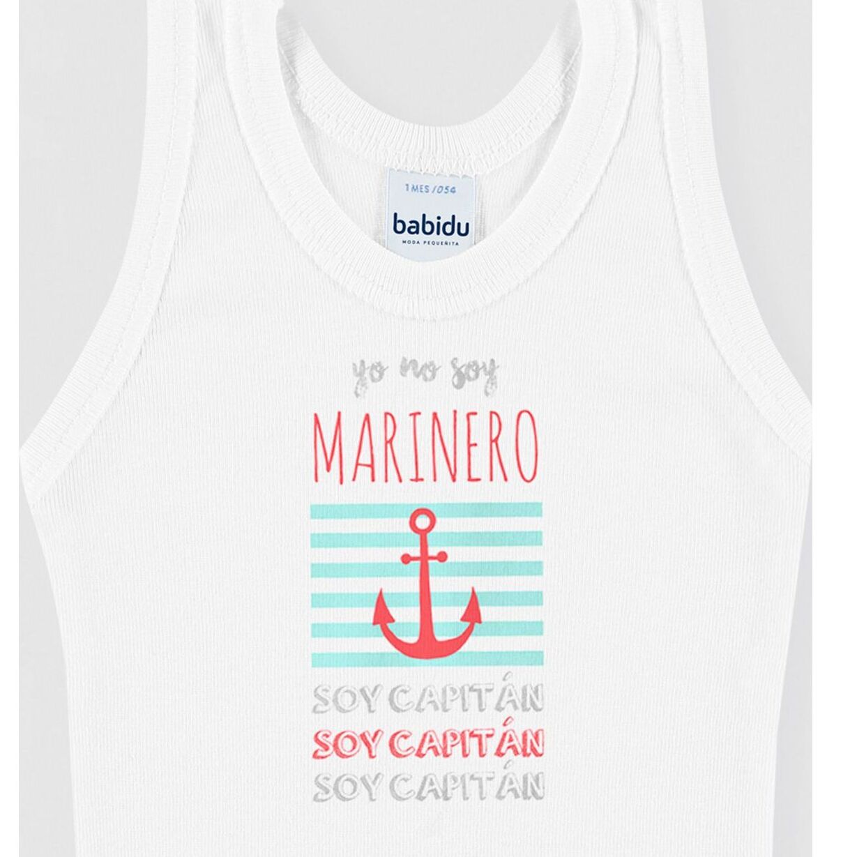 Body bebé tirantes personalizado frases