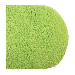 Tapis de bain Coton CAROLINA Vert Kiwi Spirella