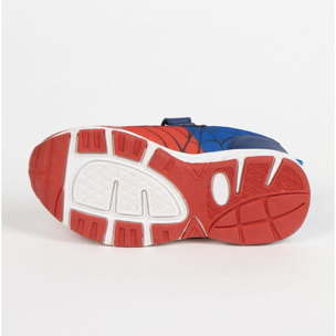 Deportiva Suela Tpr Con Luces Spiderman