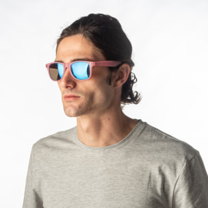 Gafas de sol OCEAN BEACH WAYFARER - Rosa y / Azul