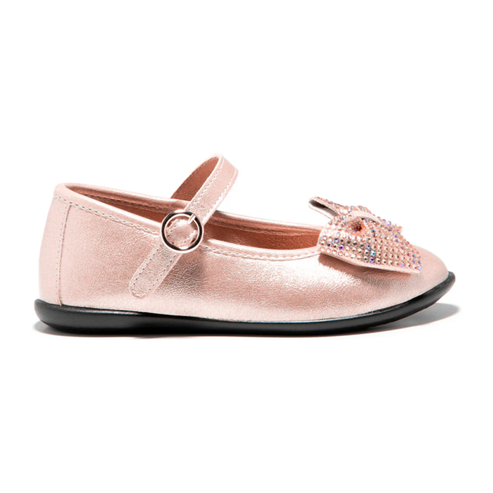 Bailarinas Infantiles con Lazo y Pulsera Ajustable