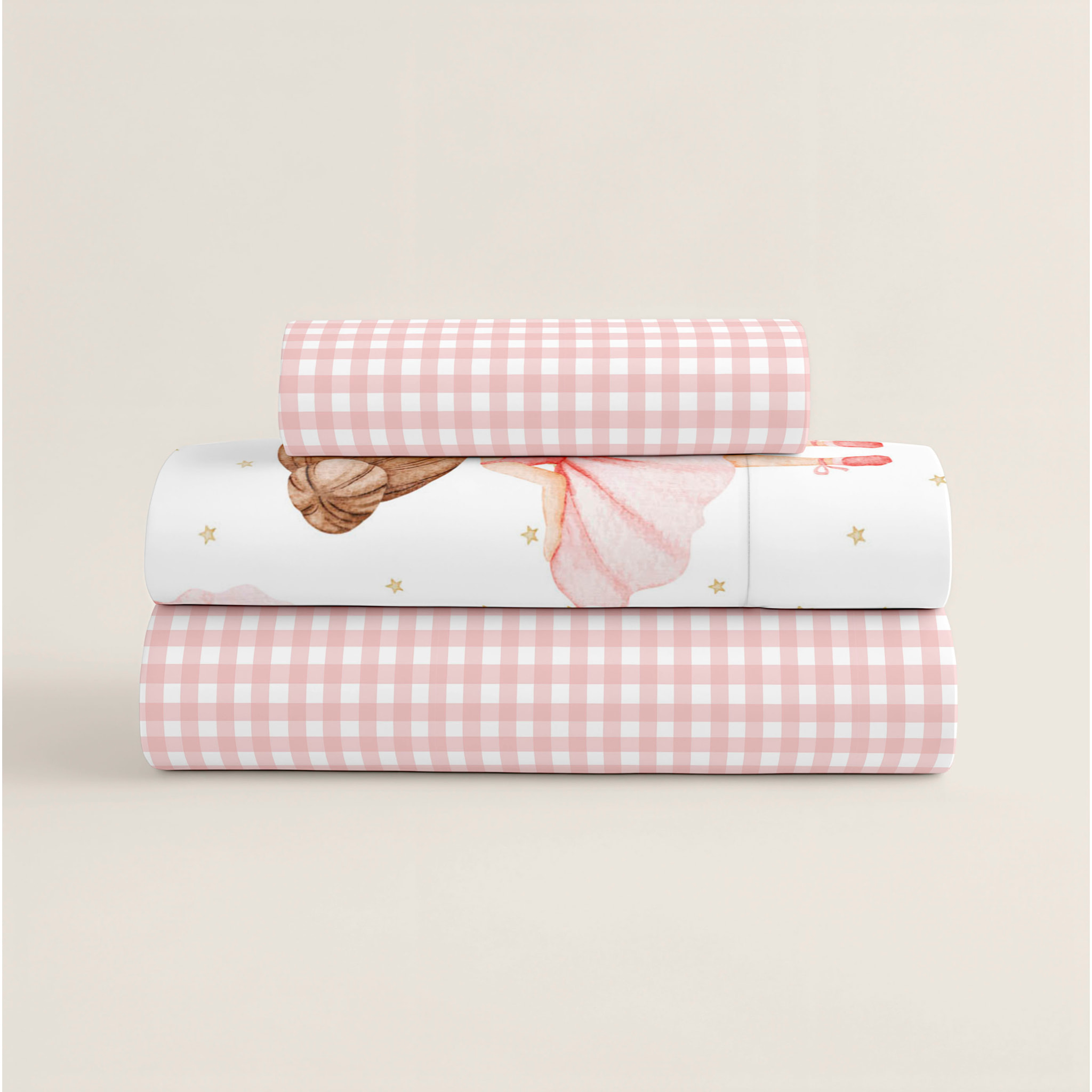 Cool Kids - Juego de Sábanas Estampadas - Infantil - Incluye 1 Funda de Almohada + 1 Sábana Bajera - 100% Algodón - Ballet