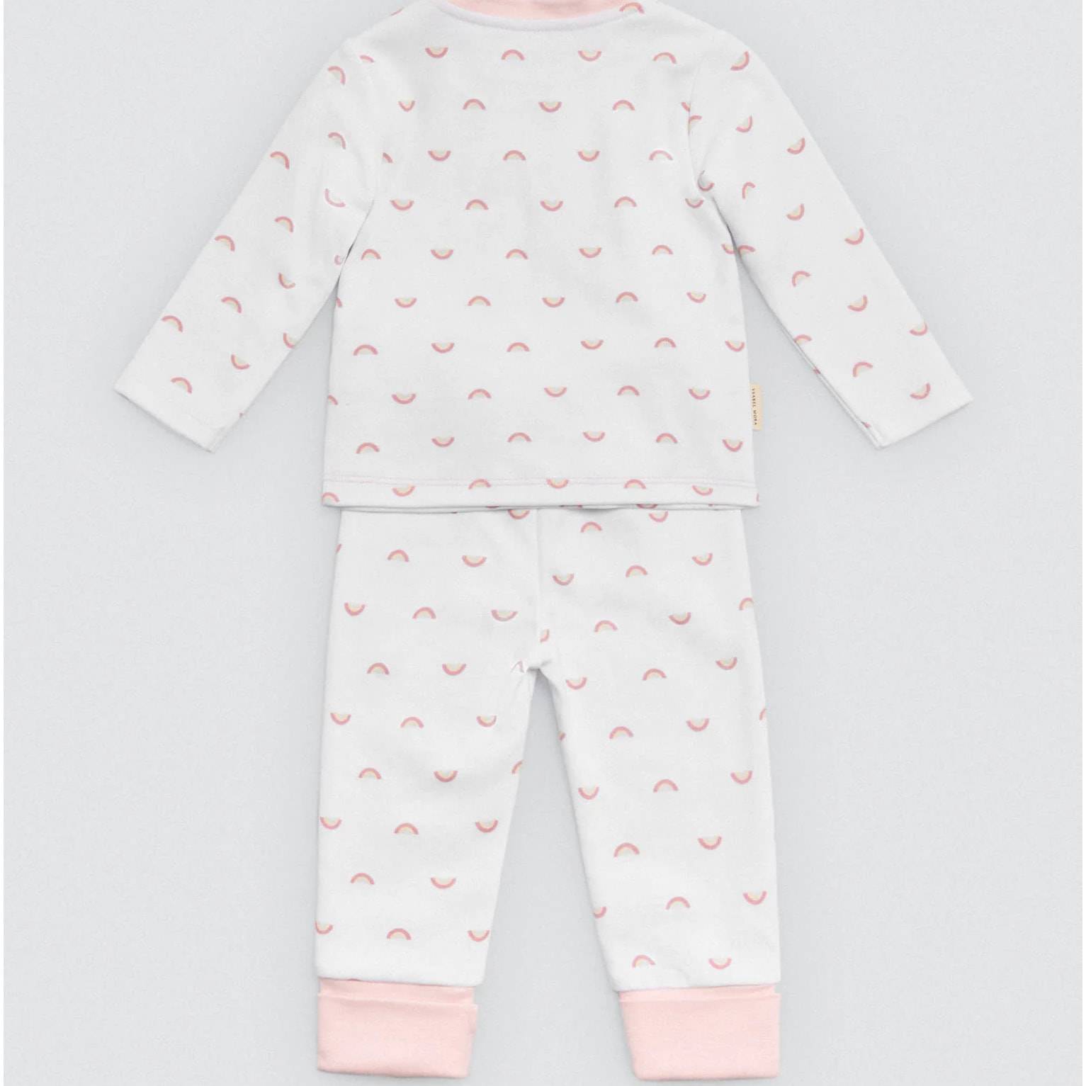 Set per neonato a maniche lunghe con stampa Rainbowland